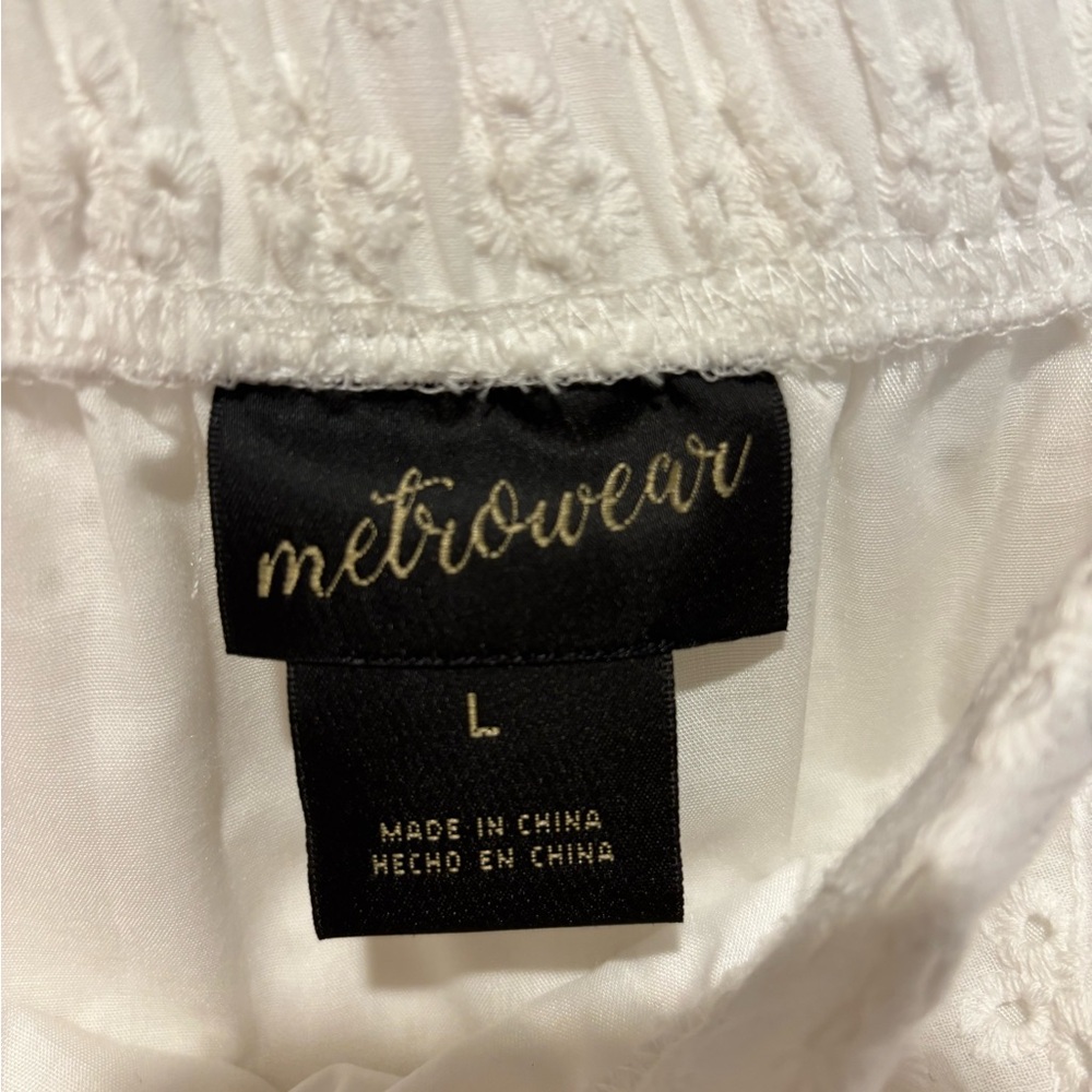 Metro Wear White Lace Maxi Skirt - Picture 3 of 3